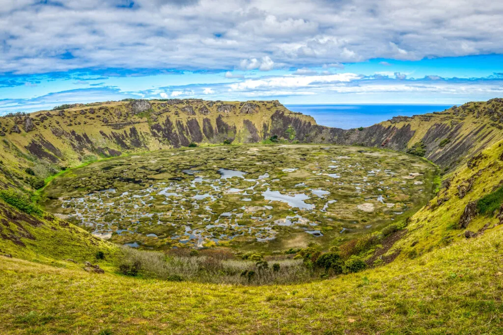 Rano Kau, Hanga Roa, Easter Island, Chile