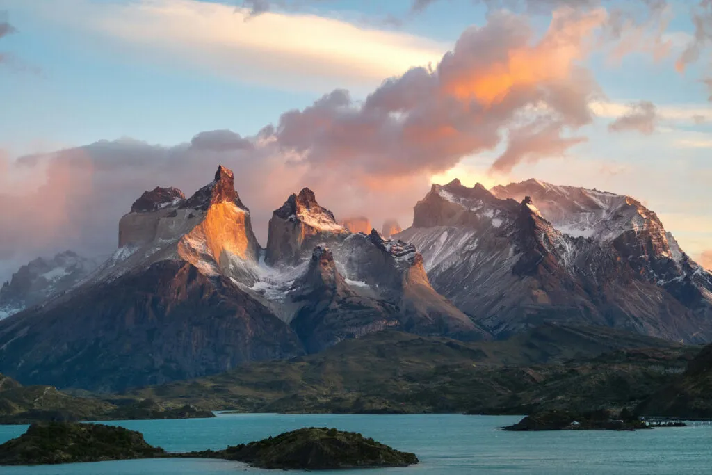 Torres del Paine Massif in Patagonia, Chile