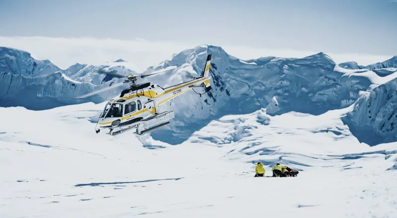 Heli-Ski Glaciers
