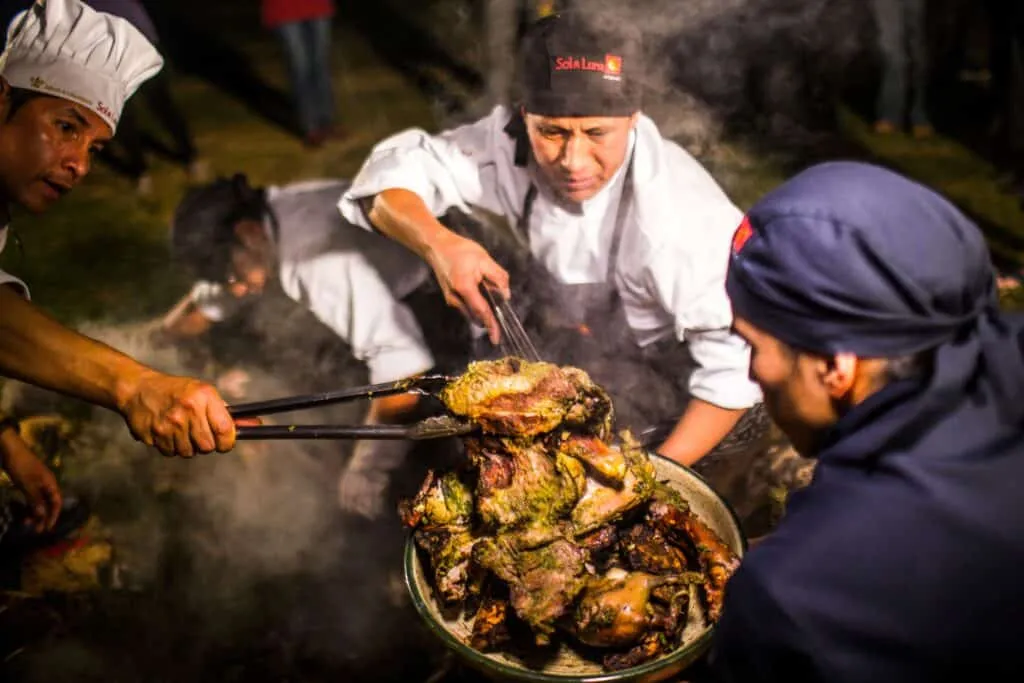 Pachamanca Lunch