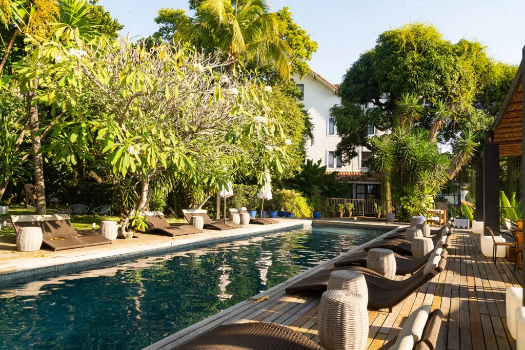 Pool at Hotel Santa Teresa, Rio de Janeiro, Brazil