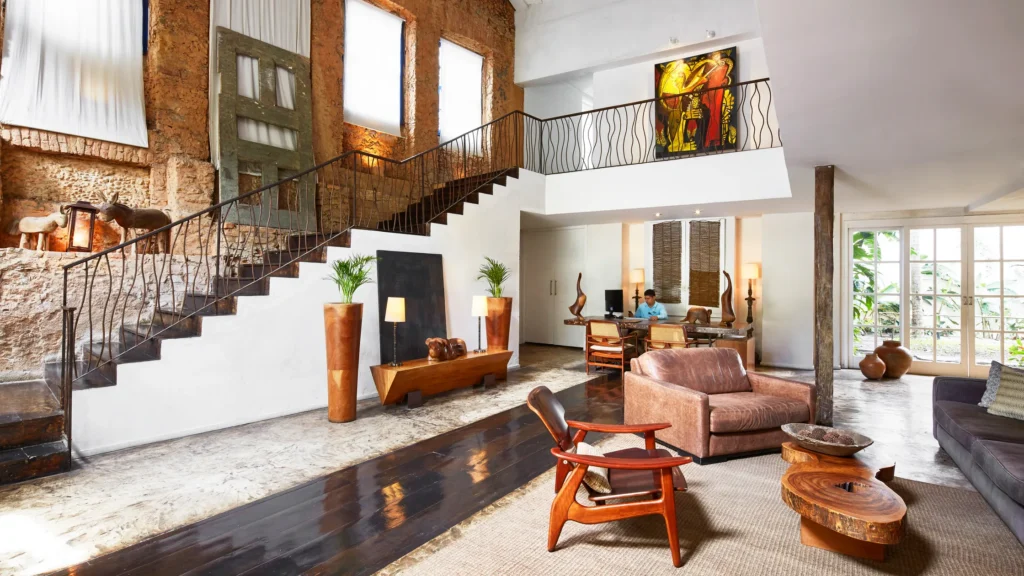 Lobby, Hotel Santa Teresa, Rio de Janeiro, Brazil