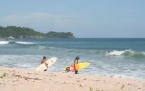 Surfing in South America