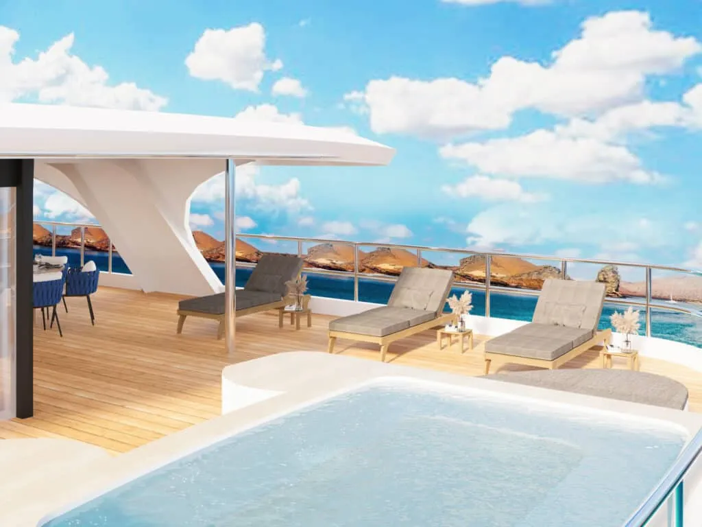 Hermes | South America Cruises | Sun Deck