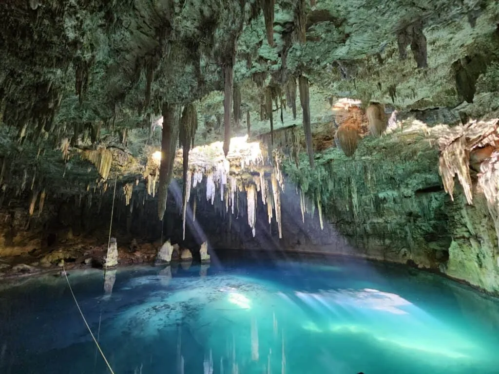Cenote in the Yucatán