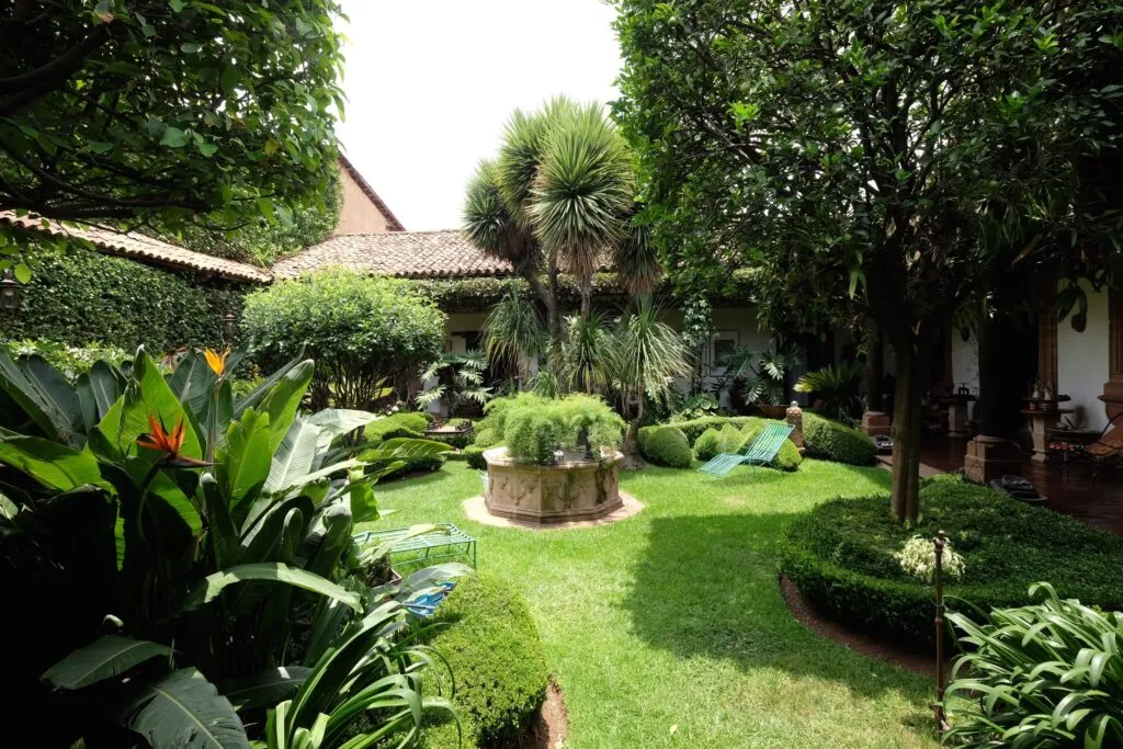 Casa de la Real Aduana Mexico Garden