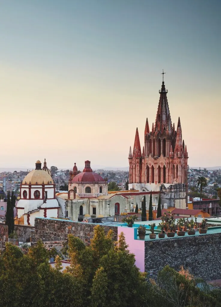 Rooftop views from Belmond Casa Sierra Nevada in San Miguel de Allende
